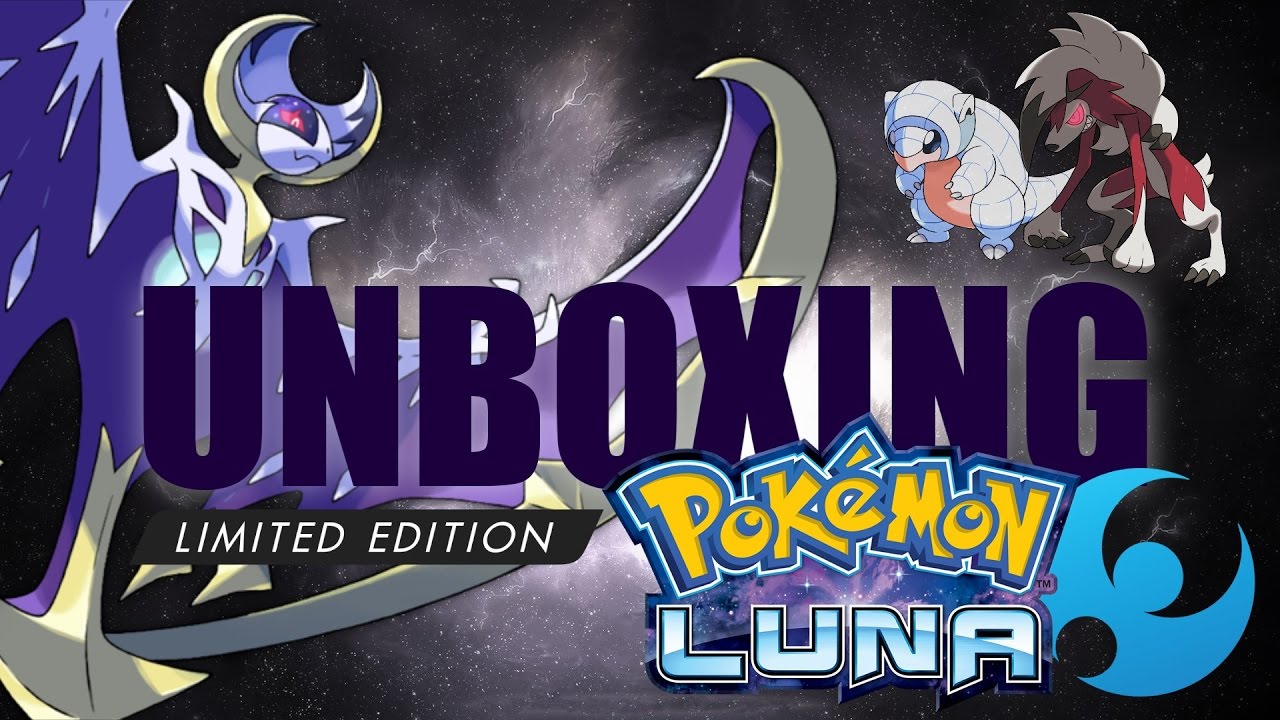 UNBOXING: Pokémon Luna 3DS - Limited Edition [ITA]