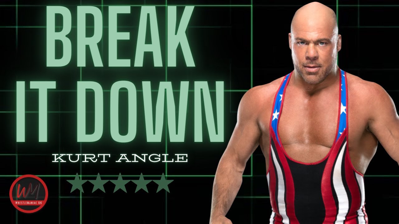 "The Most Well Rounded Wrestler" | BREAK IT DOWN: Kurt Angle | Wrestling Debate | WrestleManiac UK