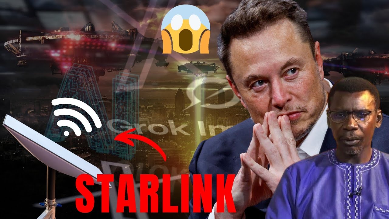 Alakhou akbar 😱 Elon Musk... starlink 🥹 Professeur Madiama Fall 