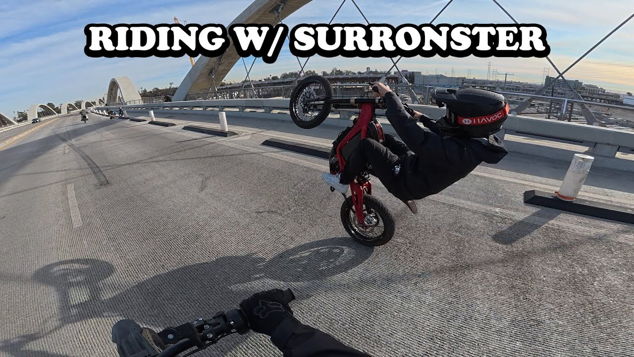 DTLA RIDE с SURRONSTER! (МЫ ЗАЖИГАЕМ)