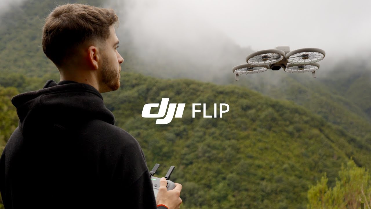 DJI FLIP — кинематографическое видео 4K