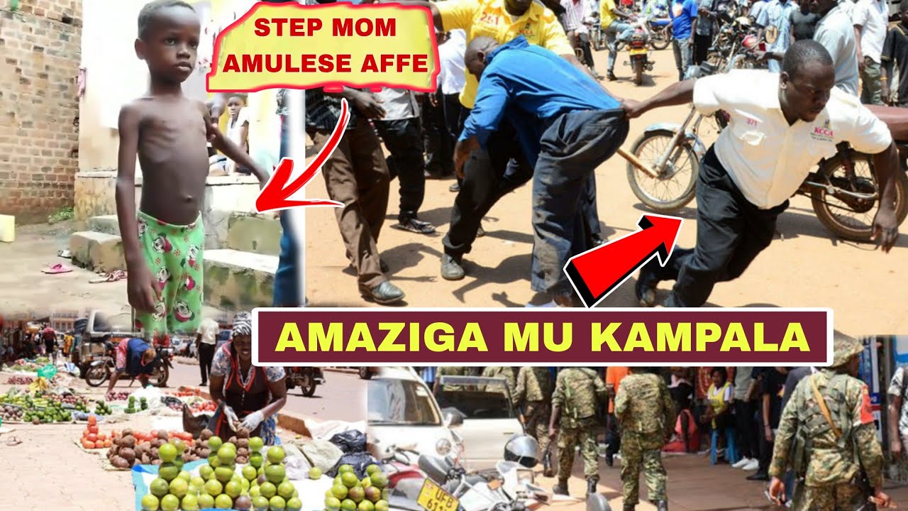 Amaziga Mu Kibuga Kampala Wakati,Buno Bulumi Step Mom Aleese Omwana Affe Ng'alaba,Embooko Enyooka