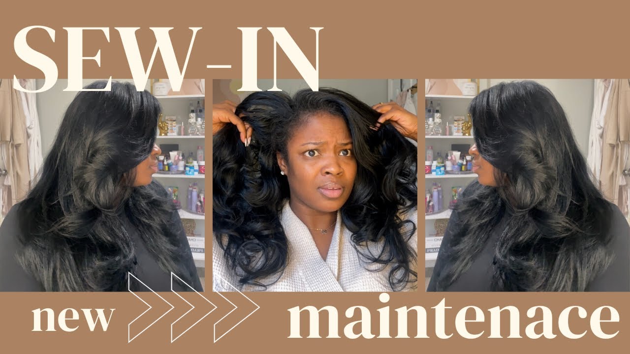 UPDATED: SEW-IN MAINTENANCE | I BURNT MY WEAVE | TRADITIONAL SEW-IN