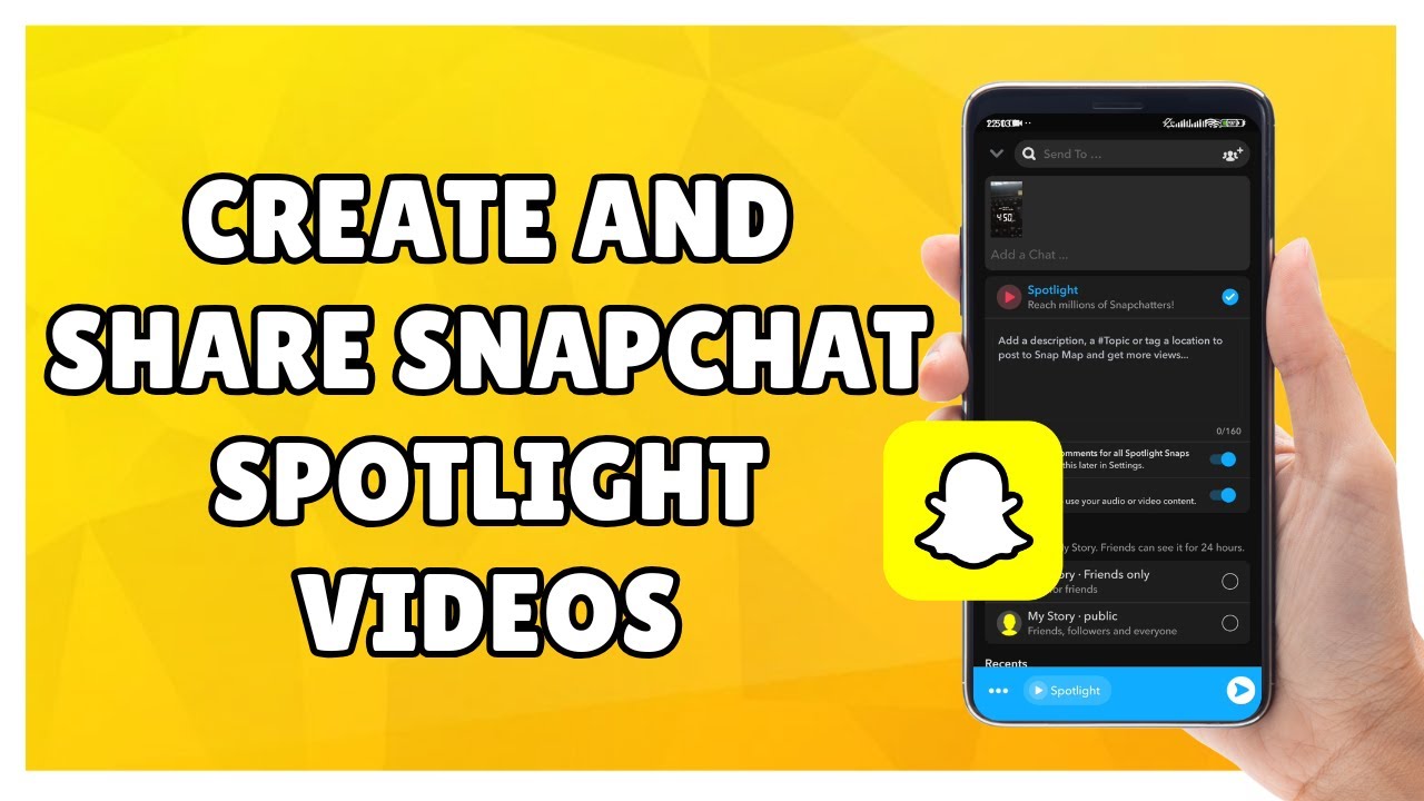 How to Create and Share Snapchat Spotlight Videos