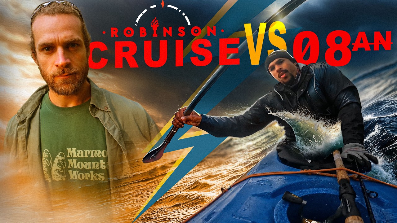 Han har ALDRIG paddlat – Nu måste Jonas överleva 3 mil med Robinson Cruise!