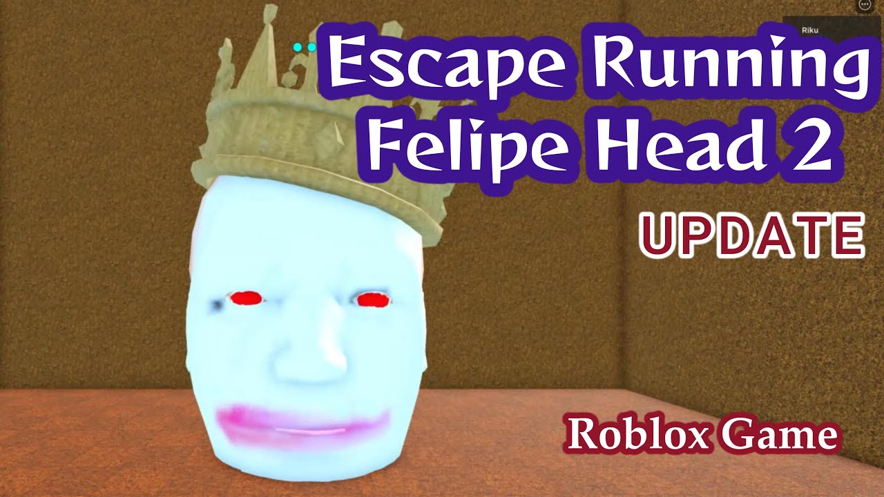 Roblox Game Play Escape Running Felipe Head 2 #gameplay #roblox