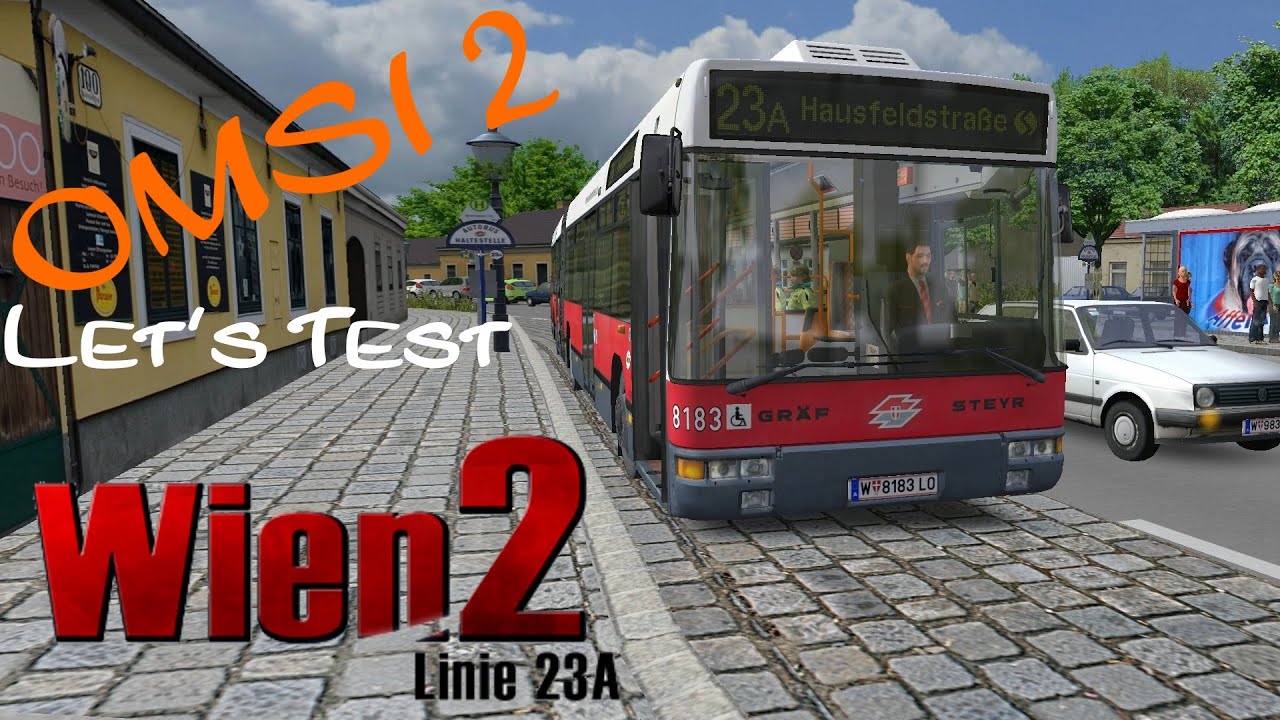 OMSI 2 Let's Show Wien 2 Linie 23 A Kagraner Platz → Hausfeldstraße (S) | NG 235 ☆ Let's Play OMSI 2