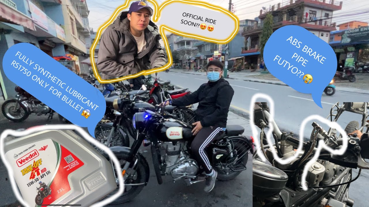 HIMALAYAN 411 BS4 to BS6? OFFICIAL RIDE SOON POKHARA CUSTOMS!! BULLET SERVICING!!