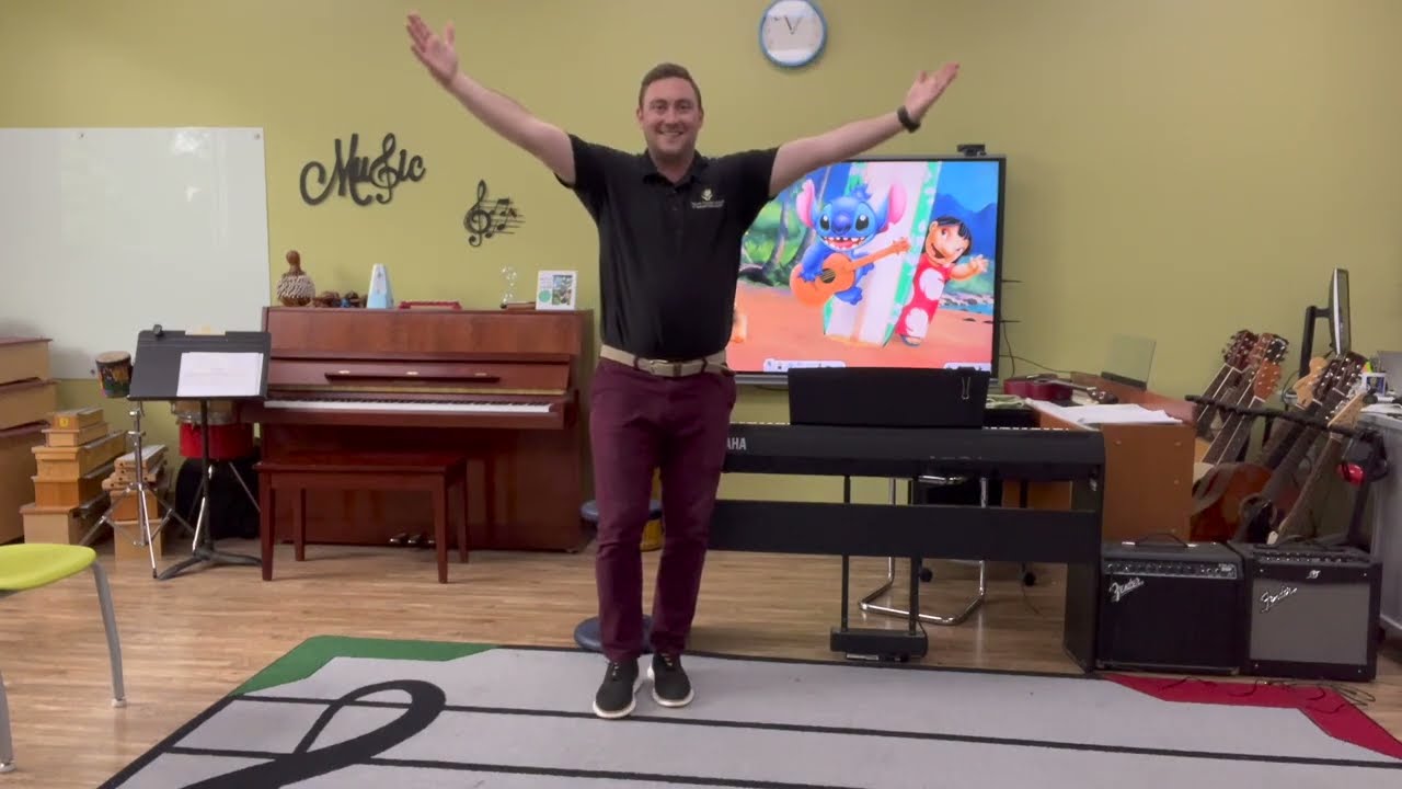 Hawaiian Roller Coaster Ride / How Far I'll Go (SUPER EASY KIDS DANCE)