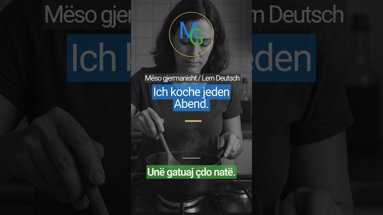 Un&euml; gatuaj &ccedil;do nat&euml;. | M&euml;so gjermanisht