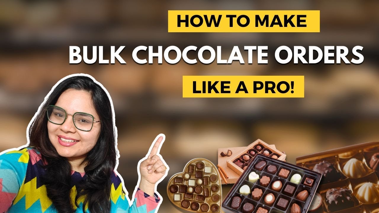 How to make bulk chocolates with quick cook by pragya | bulk chocolates | chocolates recipe