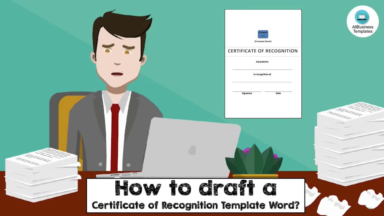 Certificate of Recognition #certificatedownload #templatedownload
