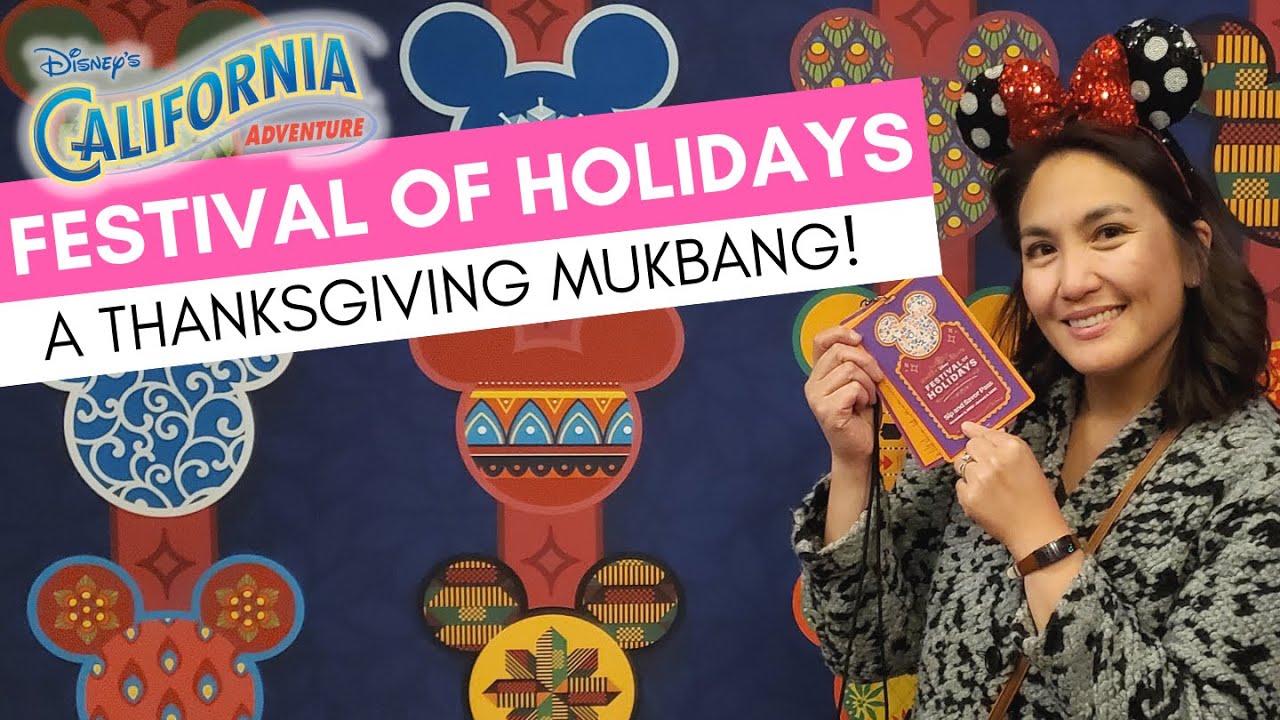 SIP and SAVOR: The Festival of Holidays at Disney's California Adventure!