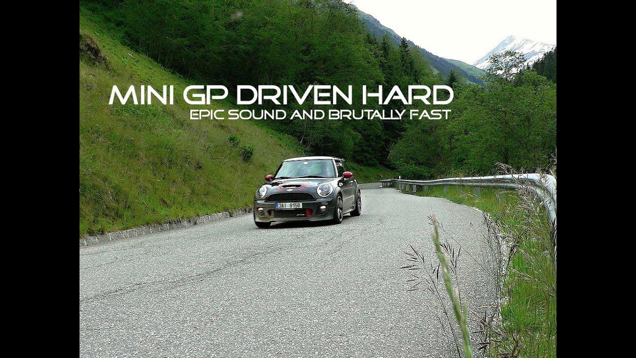 MINI GP Driven Hard in Alps PURE CAR SOUND