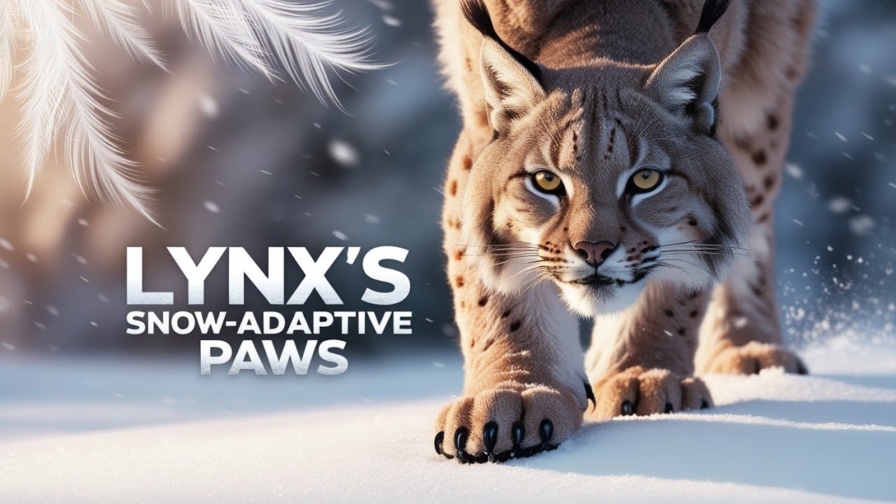 Lynx&rsquo;s Snow-Adaptive Paws: The Ultimate Natural Snowshoes for Winter Survival #LynxSnowShoes