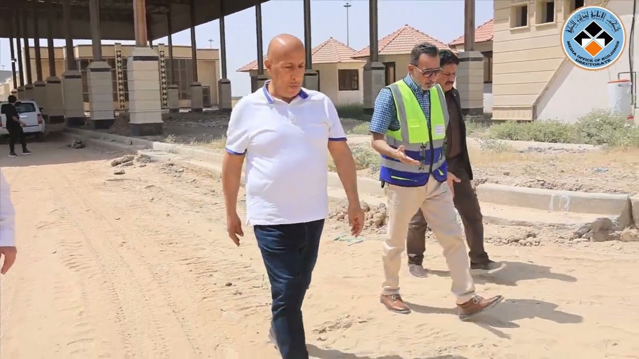 زيارة السيد المدير العام الى مشروع منفذ زرباطية الحدودي