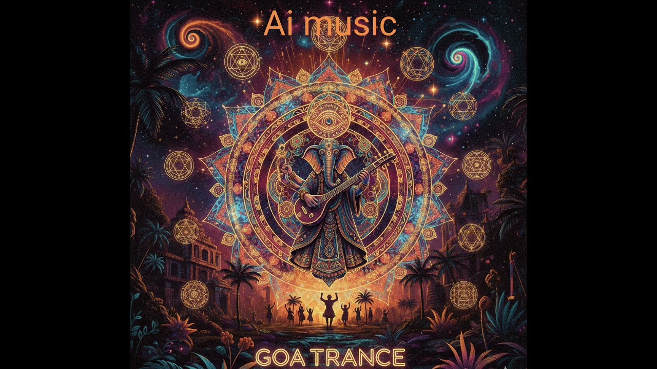Goa trance Crystal Circuits of Dawn