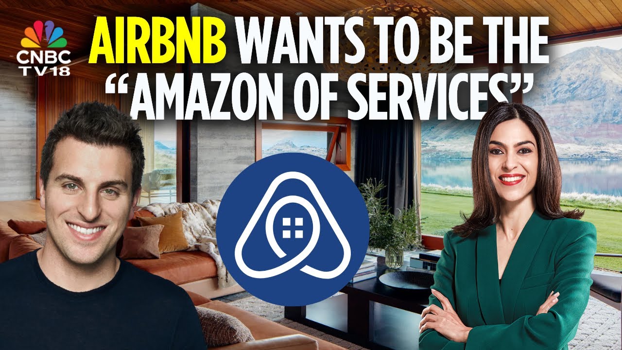 Эксклюзивное интервью с генеральным директором Airbnb Брайаном Чески | Global Dialogues | CNBC TV18