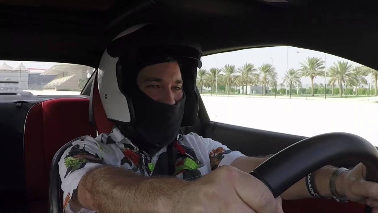 Drag Racing on YAS Marina Circuit Abu Dhabi