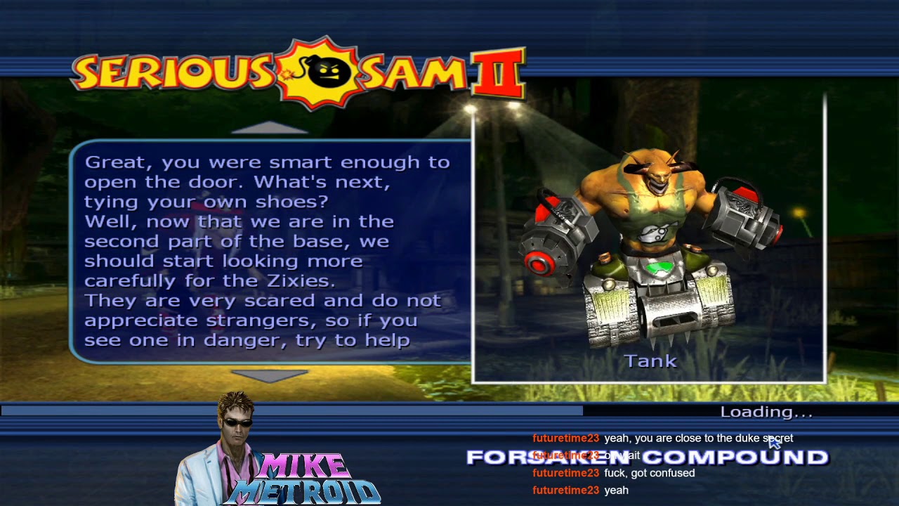 Mikemetroid Prime-Time: Let's Get Serious Sam II