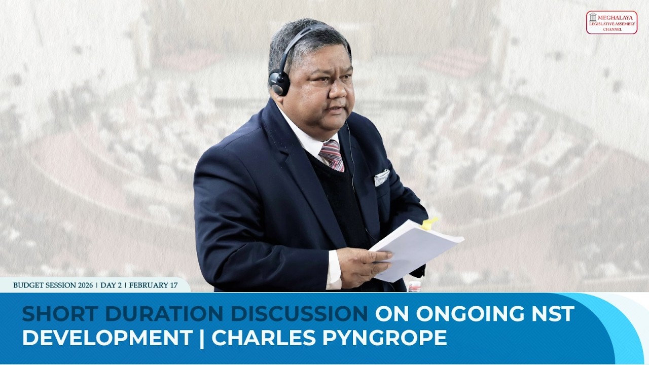 Short Discussion on Ongoing NST Development – Charles Pyngrope