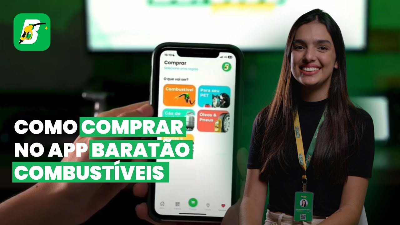 COMO COMPRAR NO APLICATIVO BARATÃO COMBUSTÍVEIS