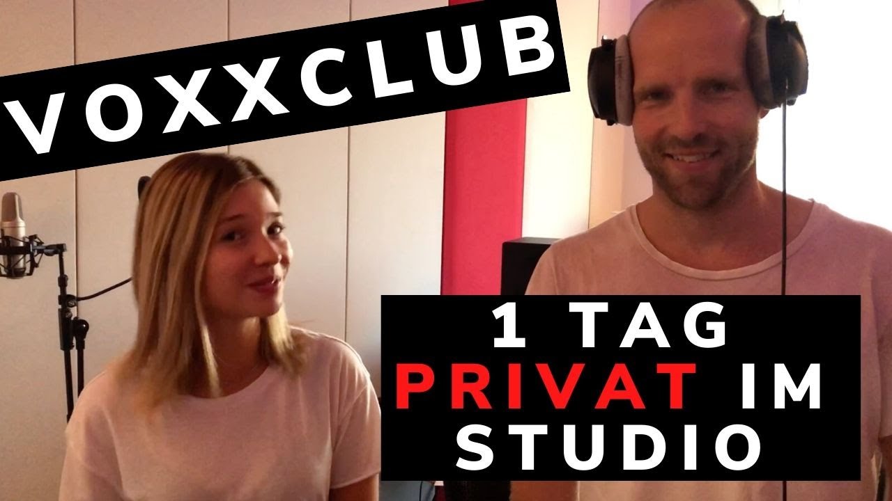 voXXclub - 1 Tag privat im Studio