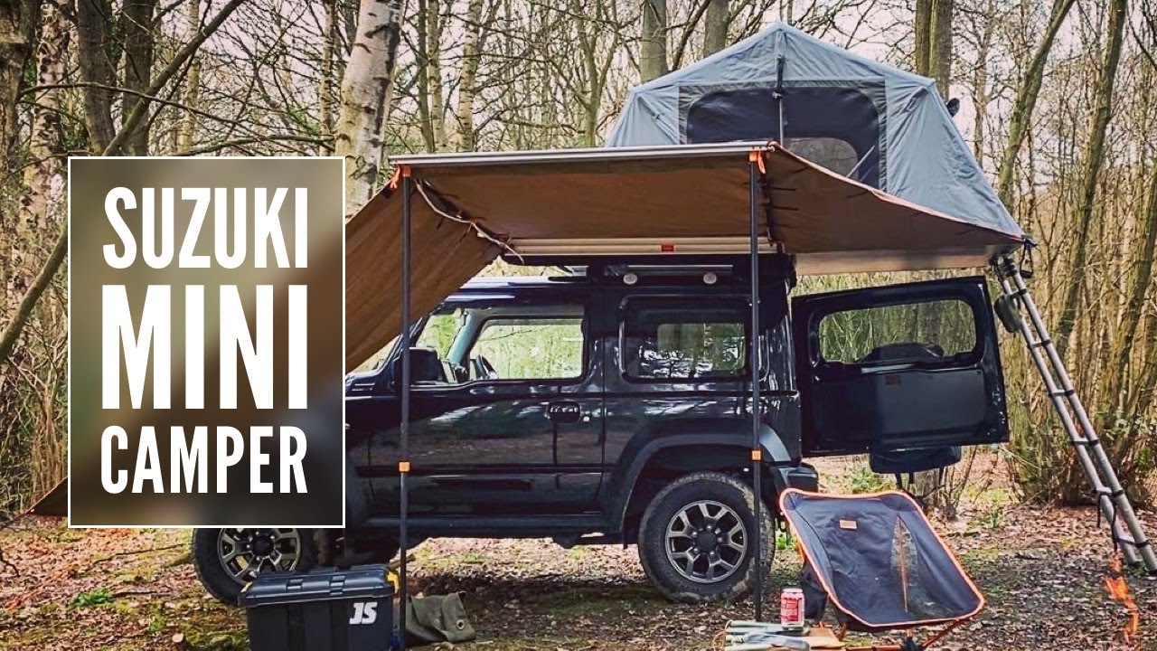 Suzuki Jimny Camper. A strange Dog paid me a visit.