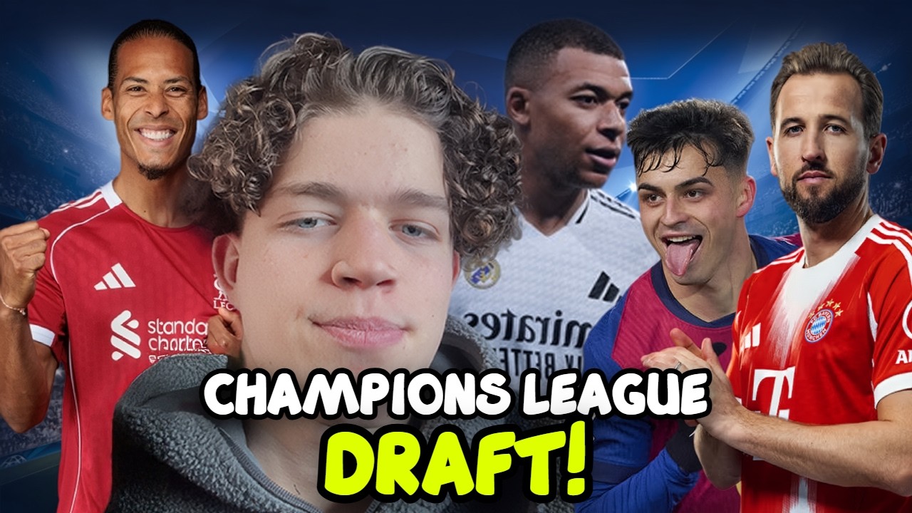 Det BESTE Champions League Laget - Draft