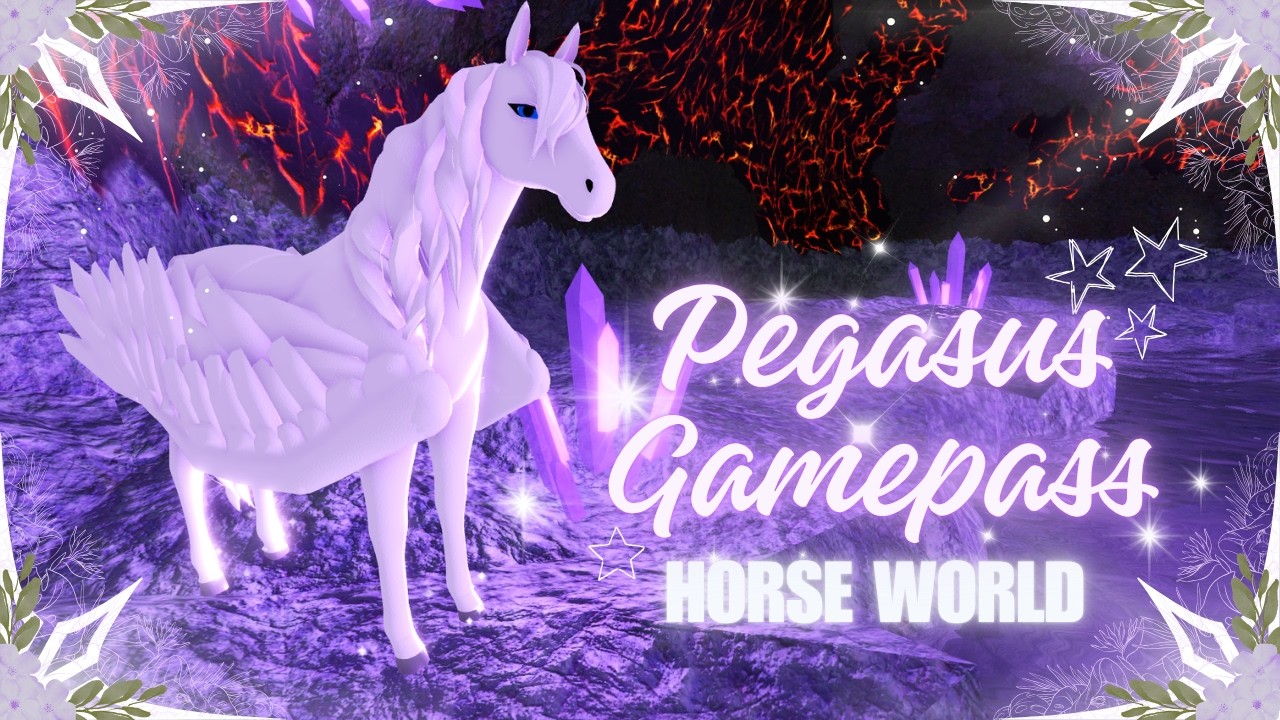 【Roblox: Horse World】🪽Pegasus Gamepass showcase!🪽