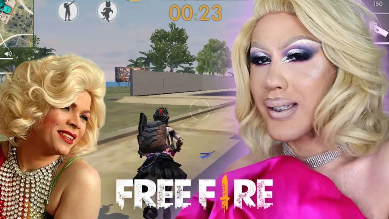 COSPLAY DE SALETE CAMPARI | Free Fire - Samira Close ft Rebeca Trans