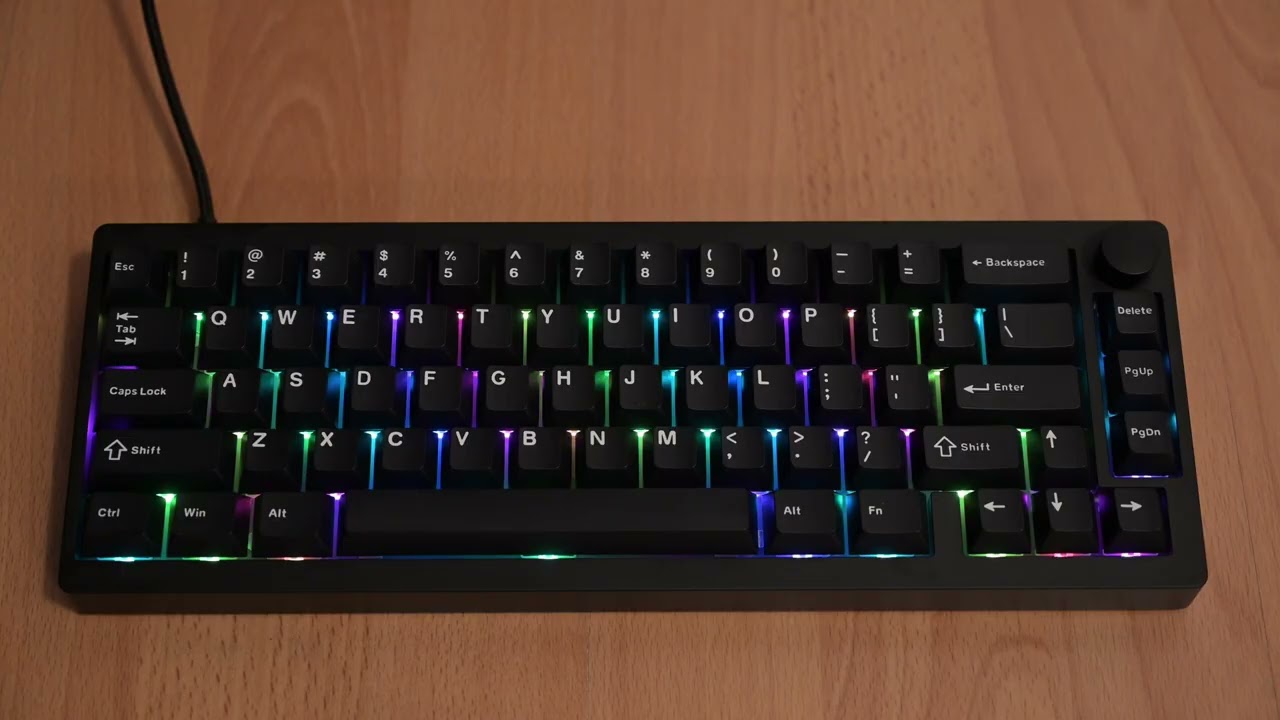 Epomaker P65 RGB Exemplification