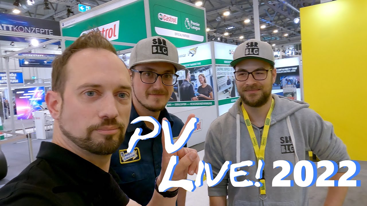 Ich auf der PV Live 2022 #Schrauberblog