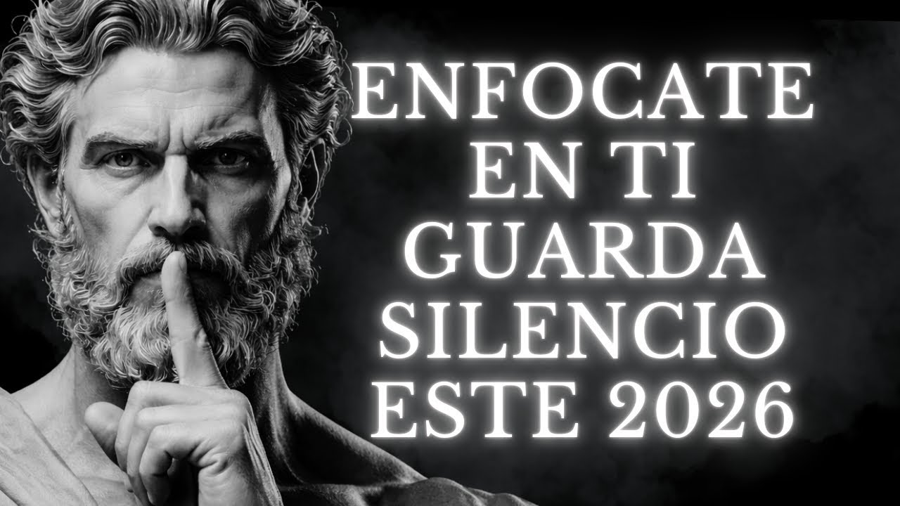 CÉNTRATE EN TI Y APRENDE A GUARDAR SILENCIO ESTE 2026 | ESTOICISMO
