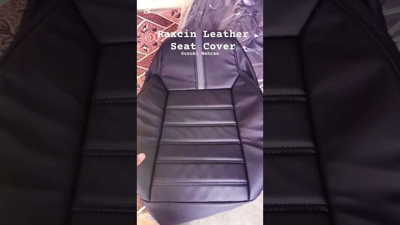 Seat Cover Raxcin Leather | Suzuki Mehran | @AlwaysBoss.1M#shorts#seatcover#leather#cars#ytshorts