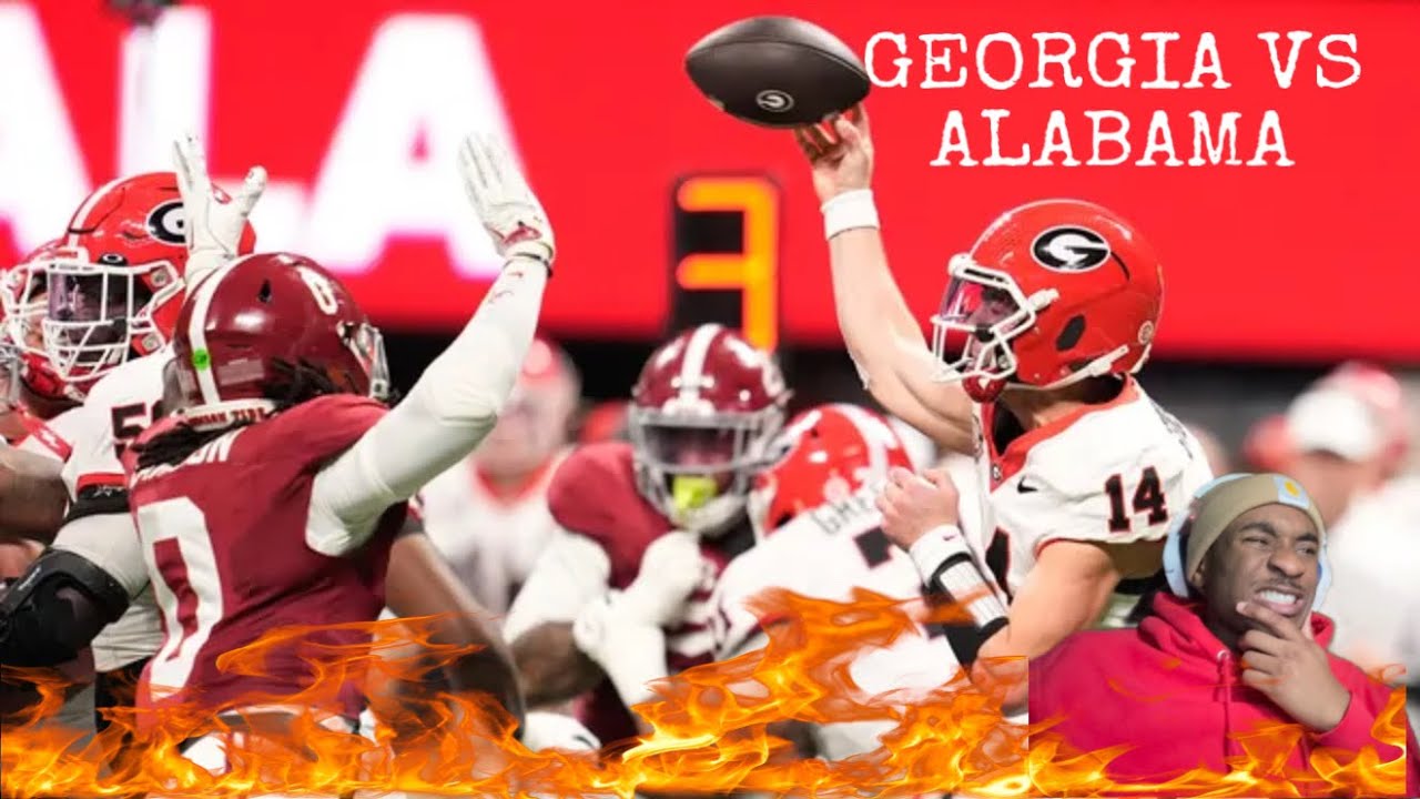NAH THEY COLD !! SEC CHAMPIONSHIP GAME - GEORGIA VS ALABAMA REACTION