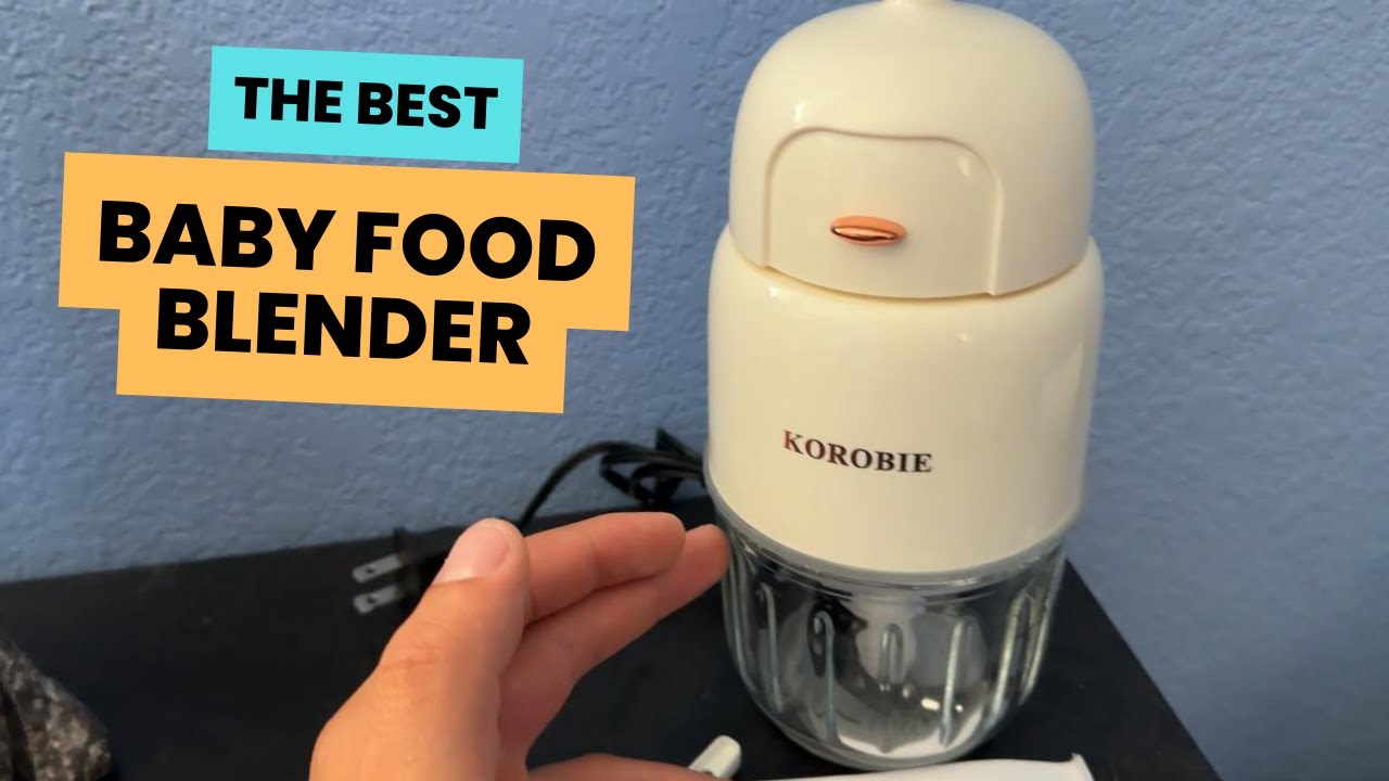 KOROBIE Baby Food Maker Blender Review!