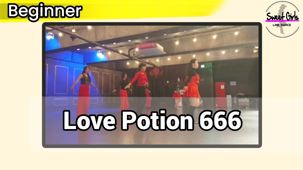 Love potion 666 line dance _ Beginner 