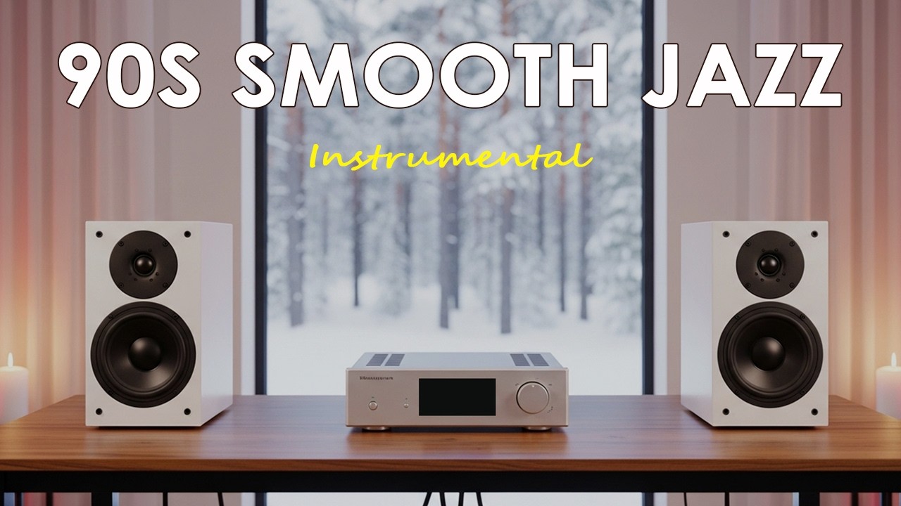 Smooth Jazz 90s - Instrumental | Relaxing Chill Grooves for Work & Unwind