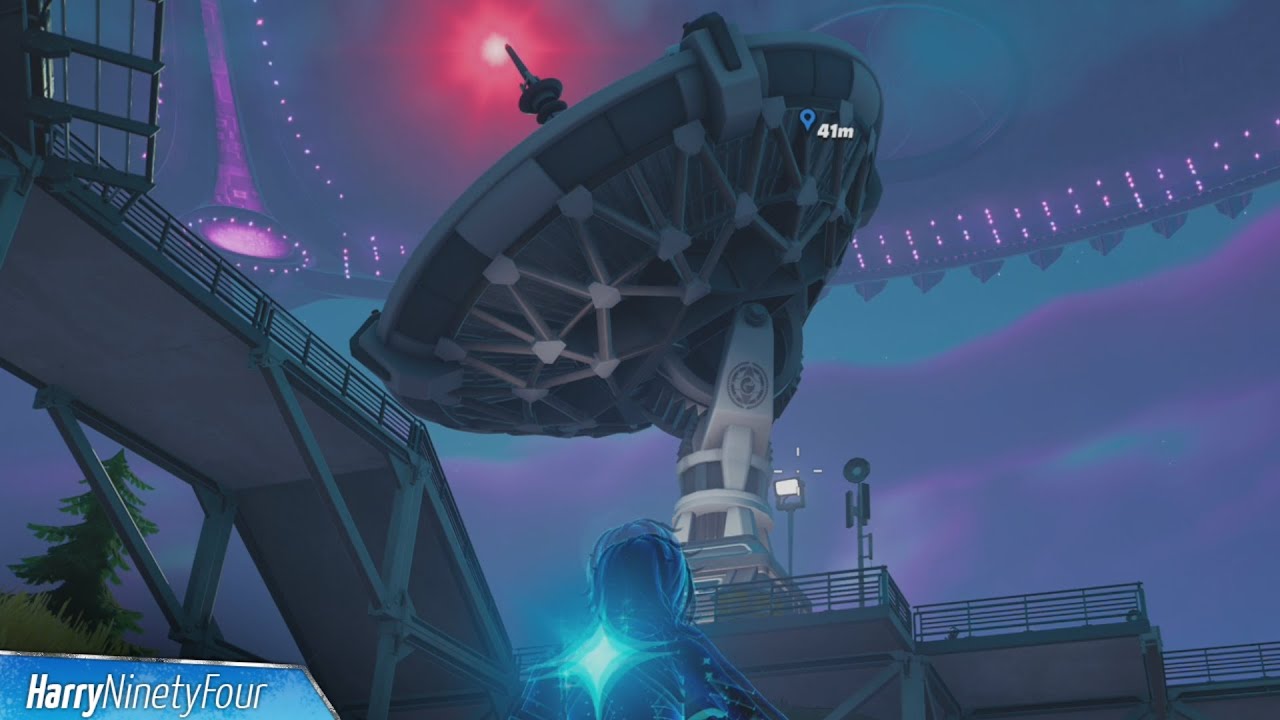 Shut Down Power to Radar Dishes Locations - Fortnite