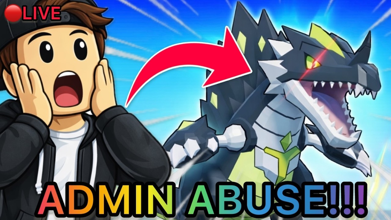 ADMIN ABUSE TONIGHT!! PLAYING CATCH A MONSTER LIVE!!