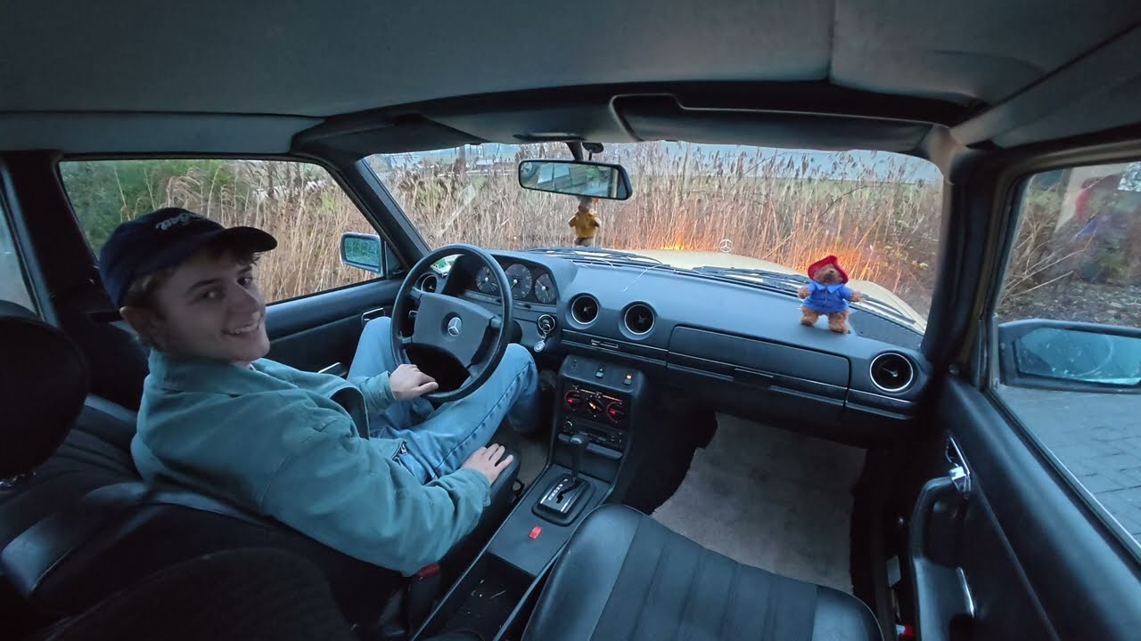 Mercedes-Benz W123 1979 года — комментарии в прямом эфире и тест-драйв.
