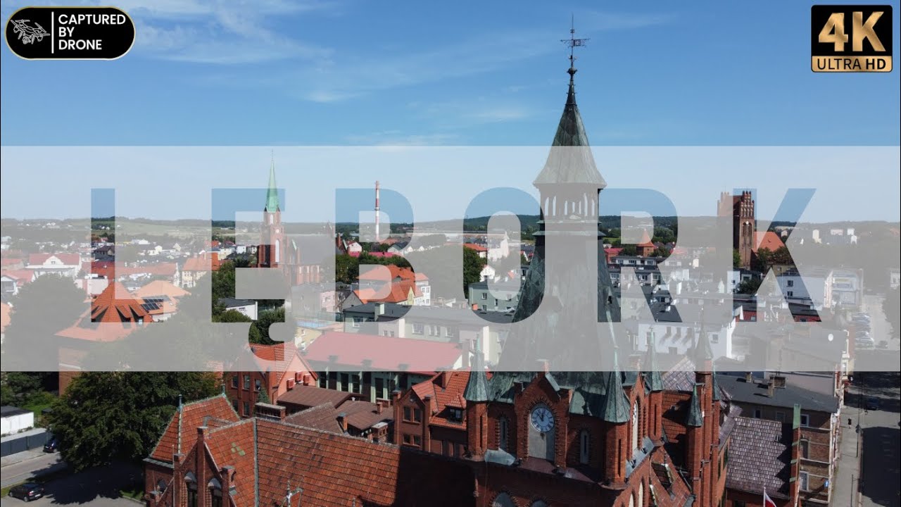 Lębork by Drone || Poland 2023 4K || Captured by Drone
