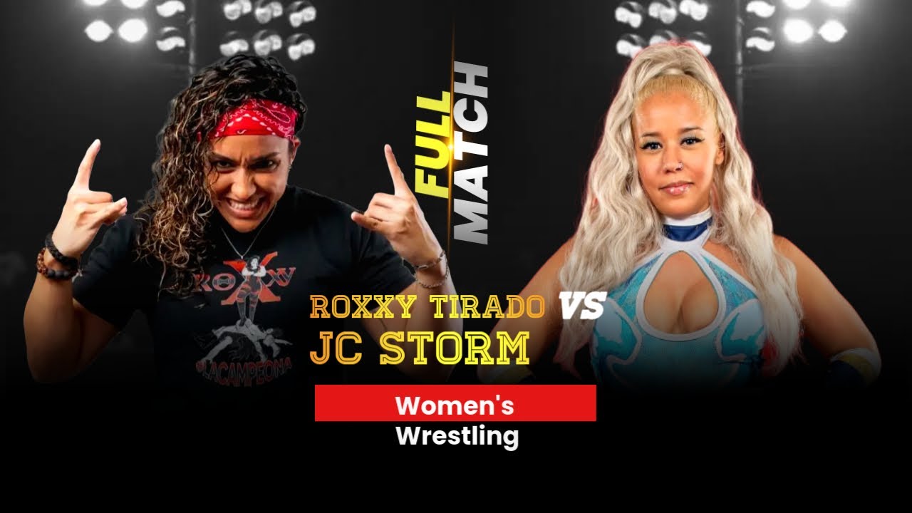 Full Match - Roxxy Tirado vs. JC Storm (Women's Wrestling) Richard Ruiz Productions
