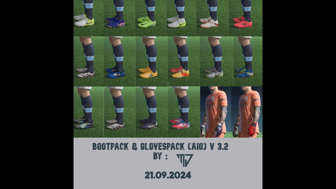 FC 24 Bootpack & Glovespack (AIO) V 3.2 By Mj70 /TU 18.2