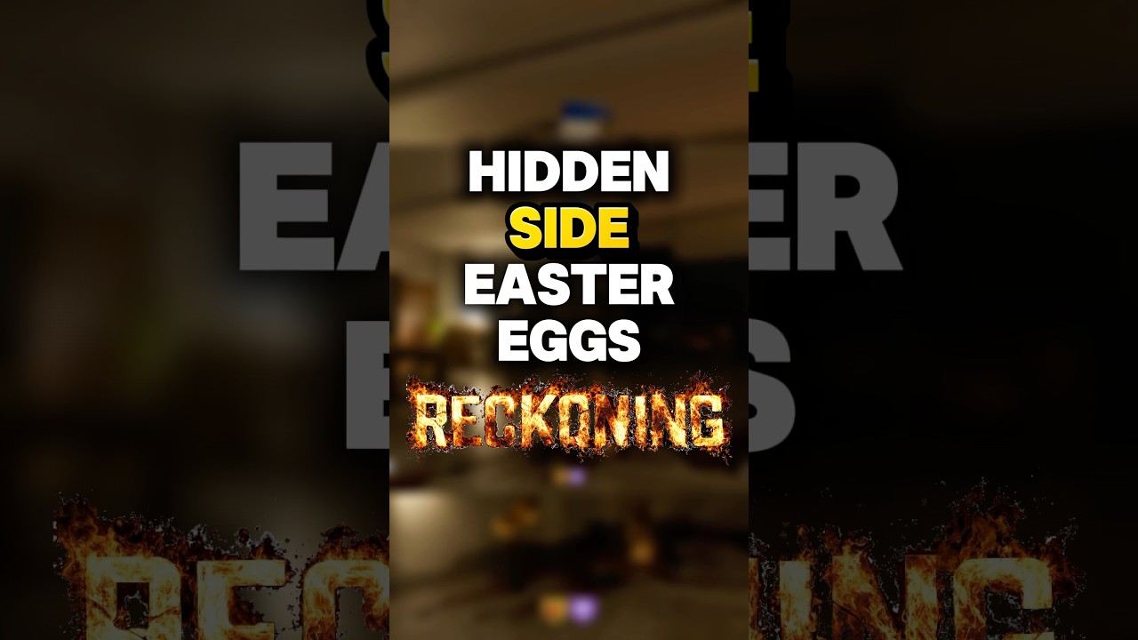 Hidden Side Easter Eggs (The Reckoning) - Black Ops 6 Zombies