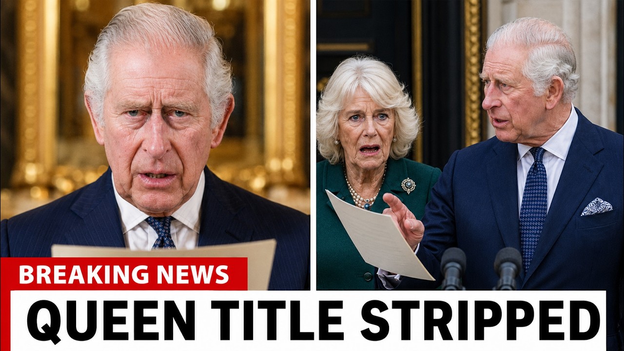 BREAKING: Charles Revokes Camilla's Final Royal Title In Emergency Palace Order