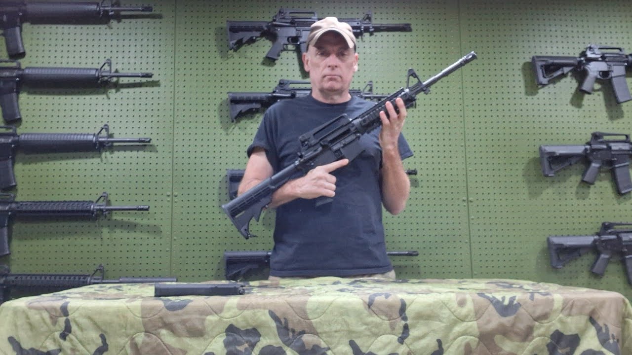 An educational video on how to function check the M-4 A1 rifle.