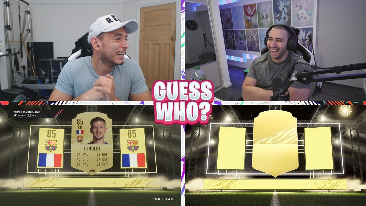 250,000 COIN PLAYERS PACKED!!! HILARIOUS GUESS WHO FIFA vs @ITANI (FIFA 21 GUESS WHO PACKS)