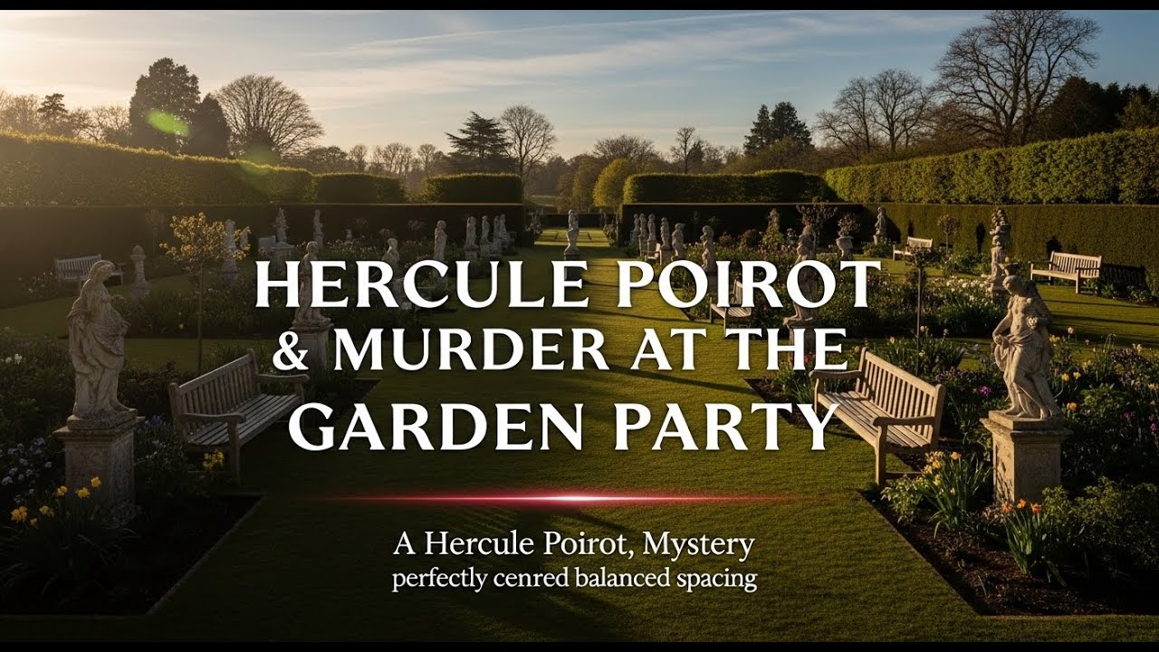 Hercule Poirot & Murder at the Garden Party ｜ A Hercule Poirot Mystery